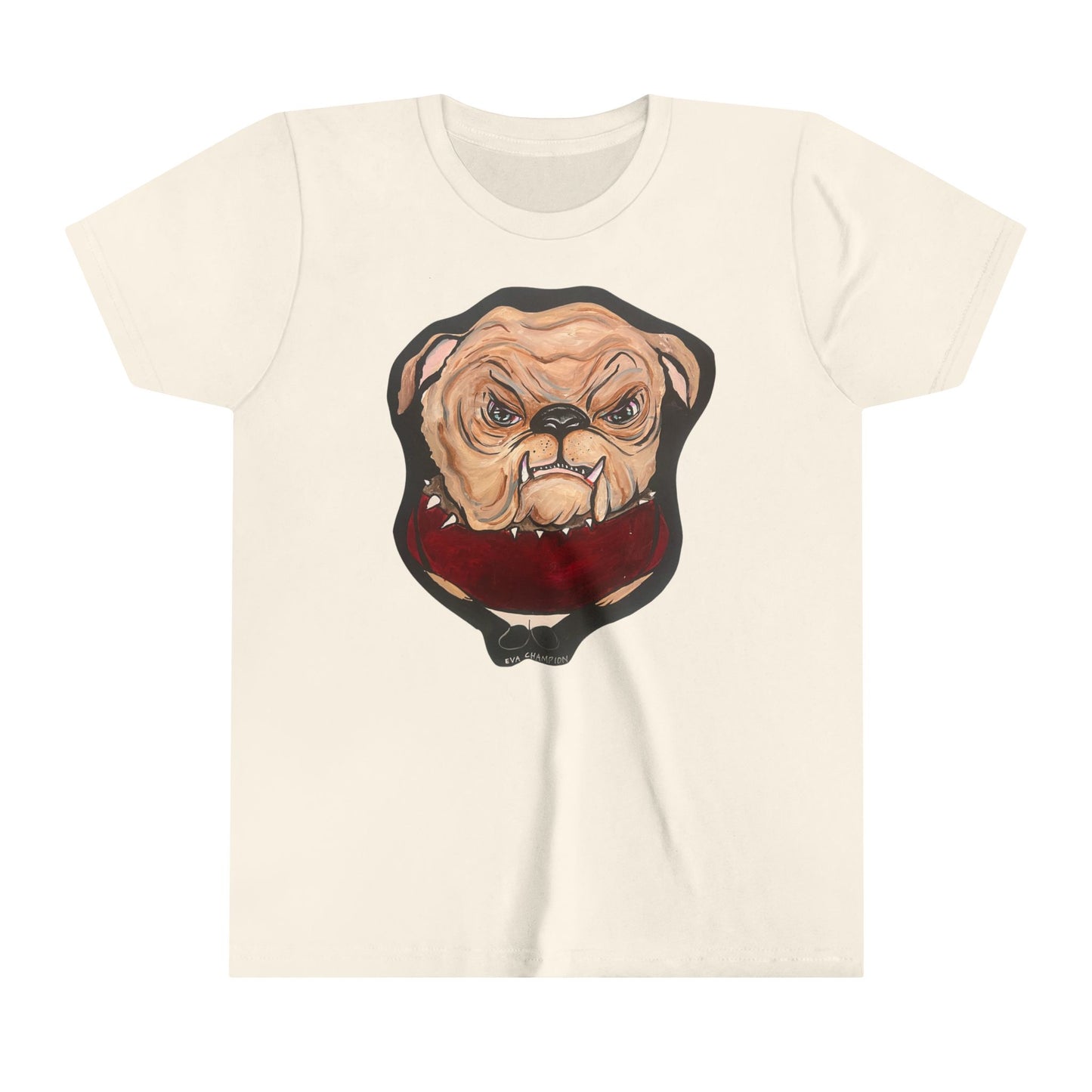 Kids Bulldog Bella Canvas Tee