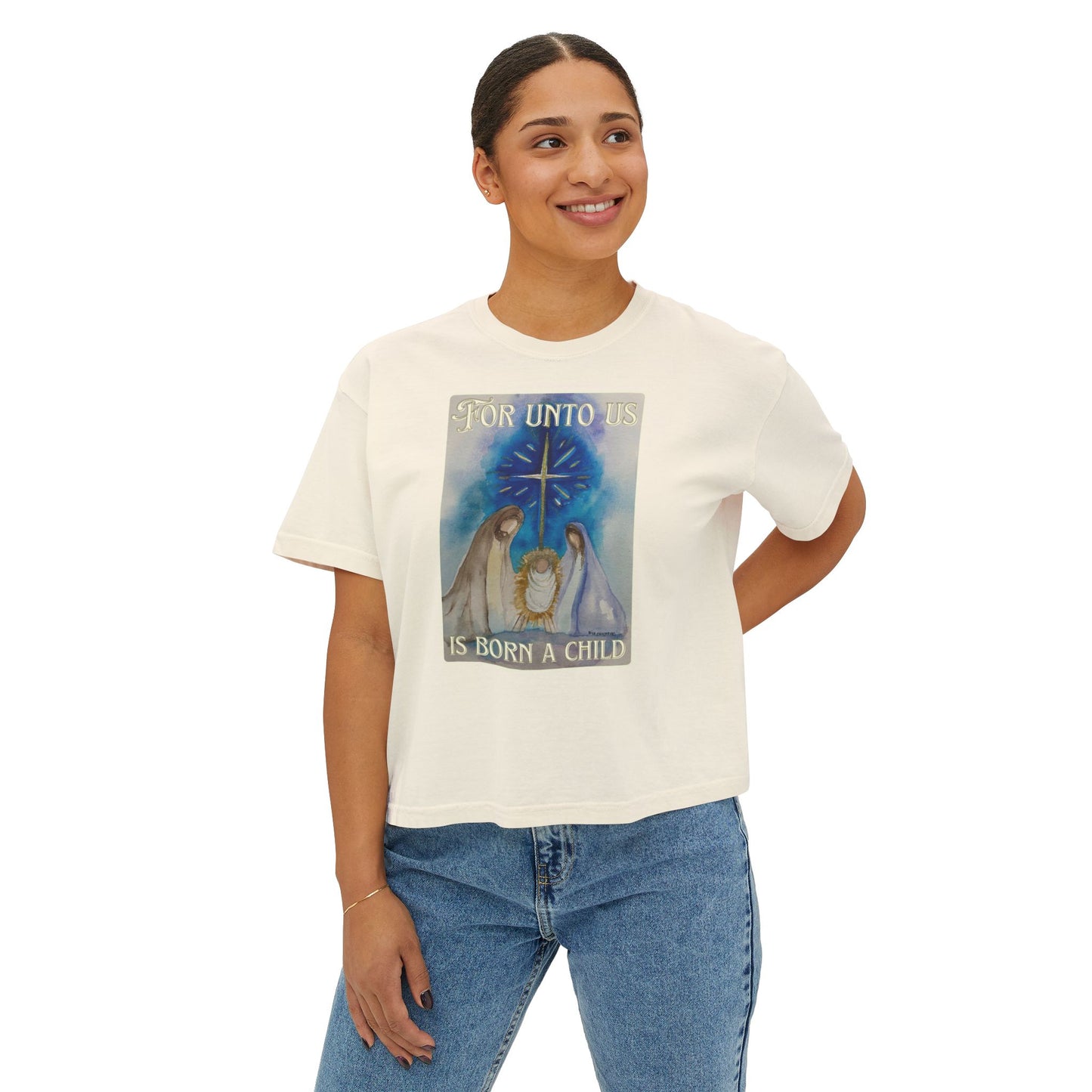 Nativity Women's Boxy Tee