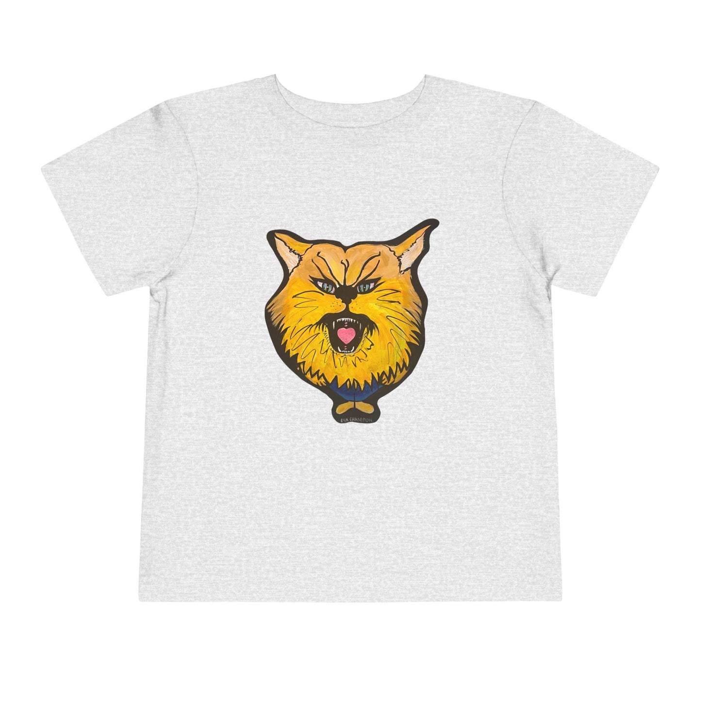 Toddler Yellow Cat Tee