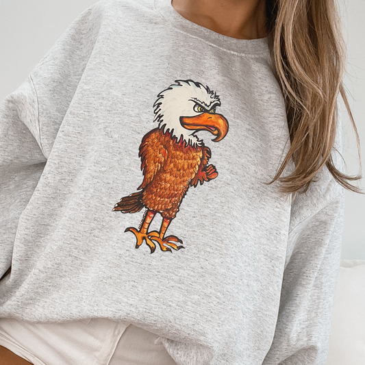 Adult Standing Eagle Sweatshirt