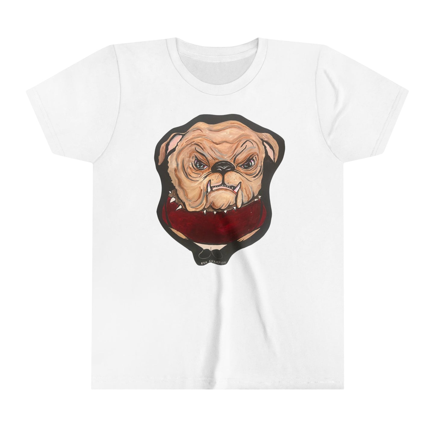 Kids Bulldog Bella Canvas Tee