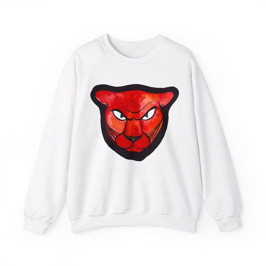 Adult Watercolor Panther Sweatshirt