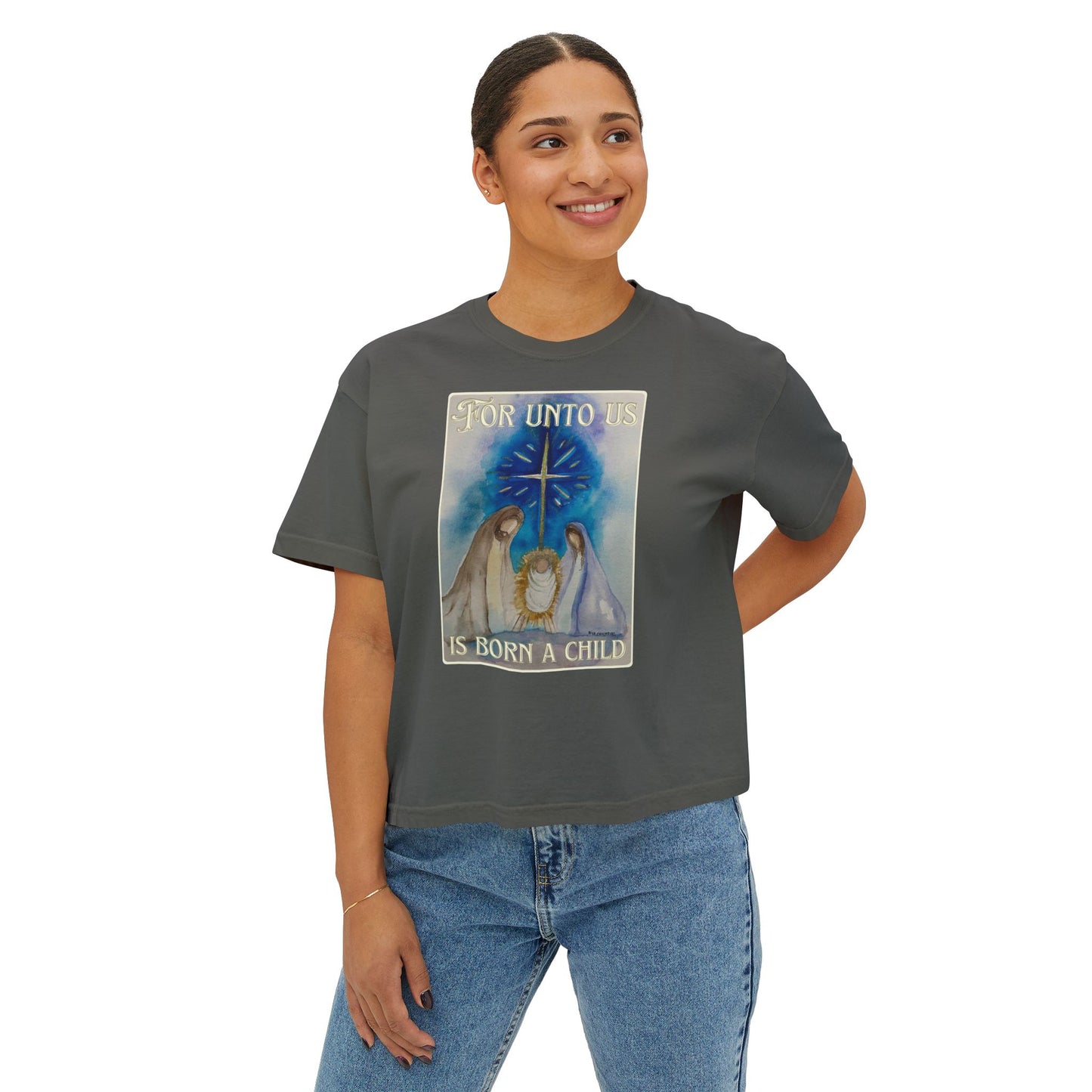 Nativity Women's Boxy Tee