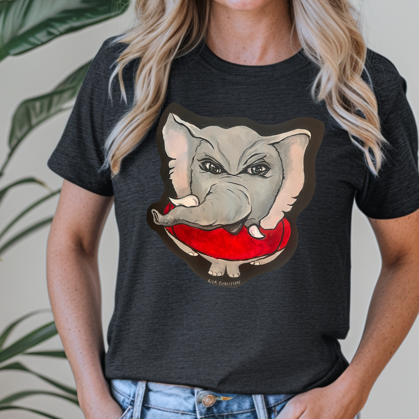 Adult Elephant Bella Canvas Tee