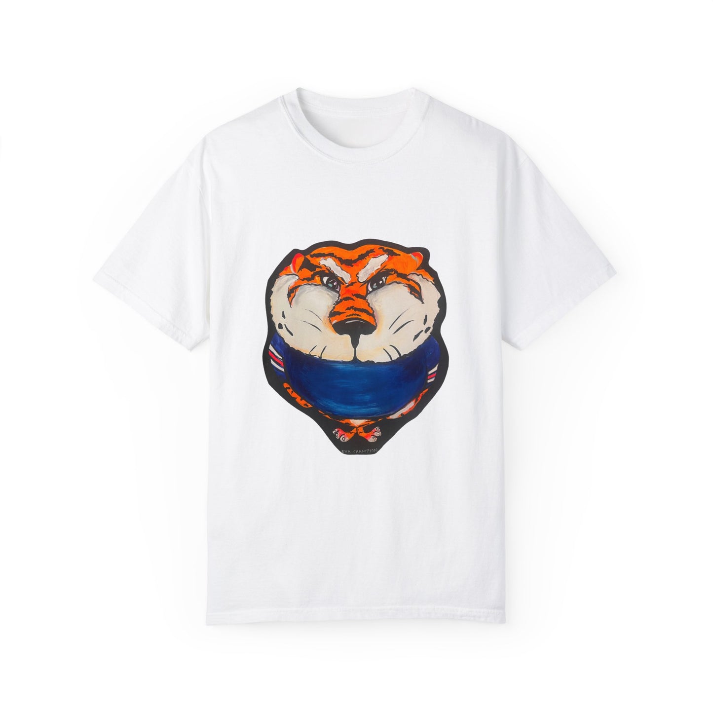 Adult Orange Tiger Comfort Colors Tee