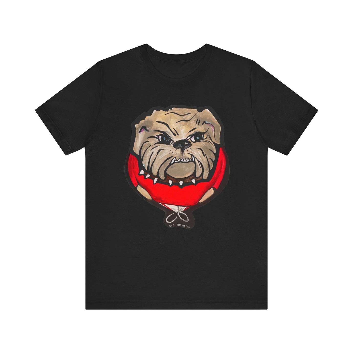 Adult Red Dog Bella Canvas Tee