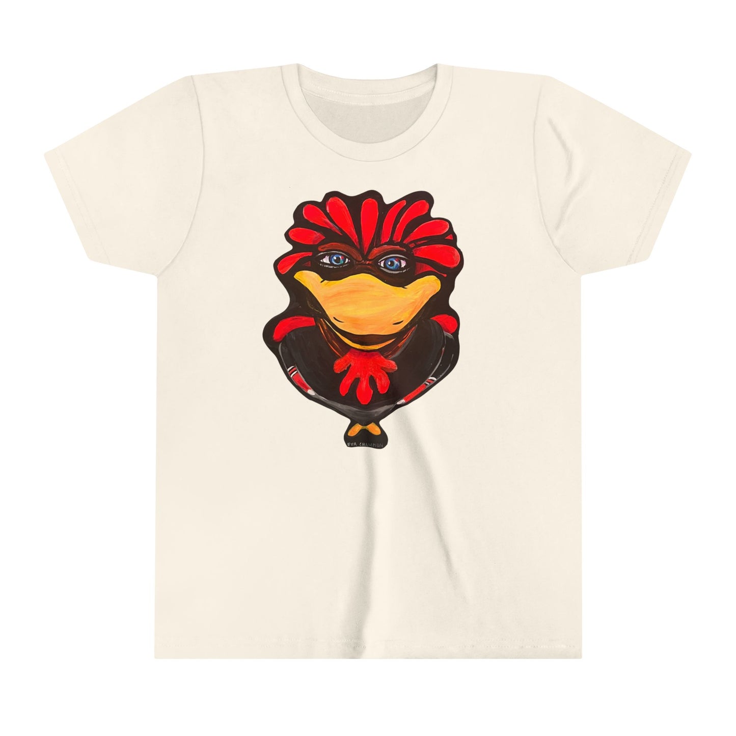 Kids Rooster Bella Canvas Tee