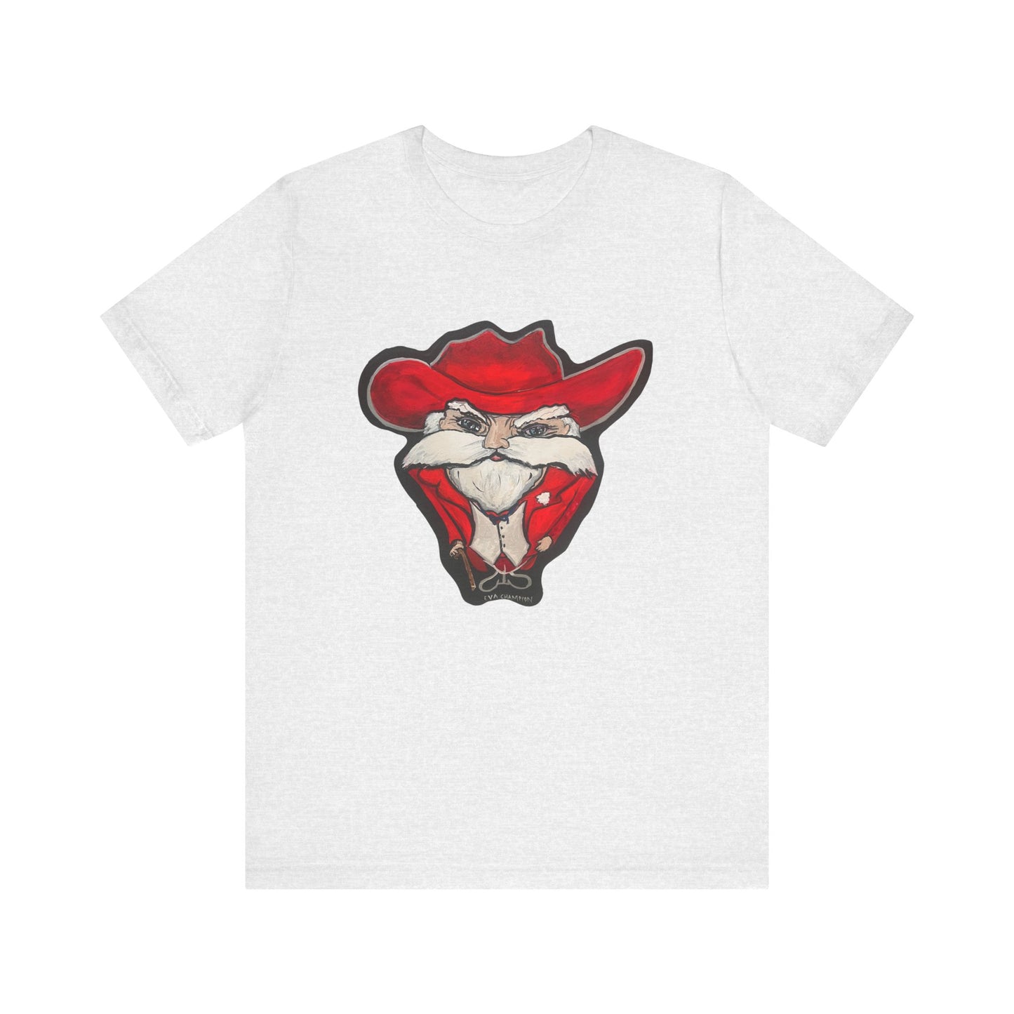 Adult Red Man Bella Canvas Tee