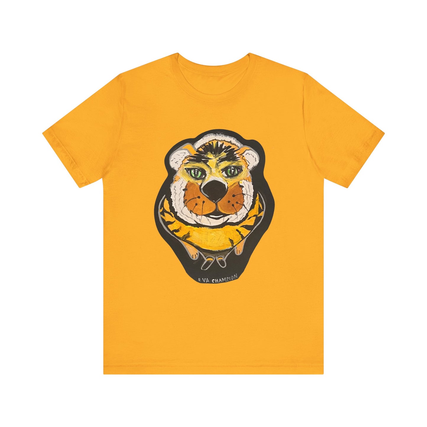 Adult Yellow Tiger Bella Canvas Tee