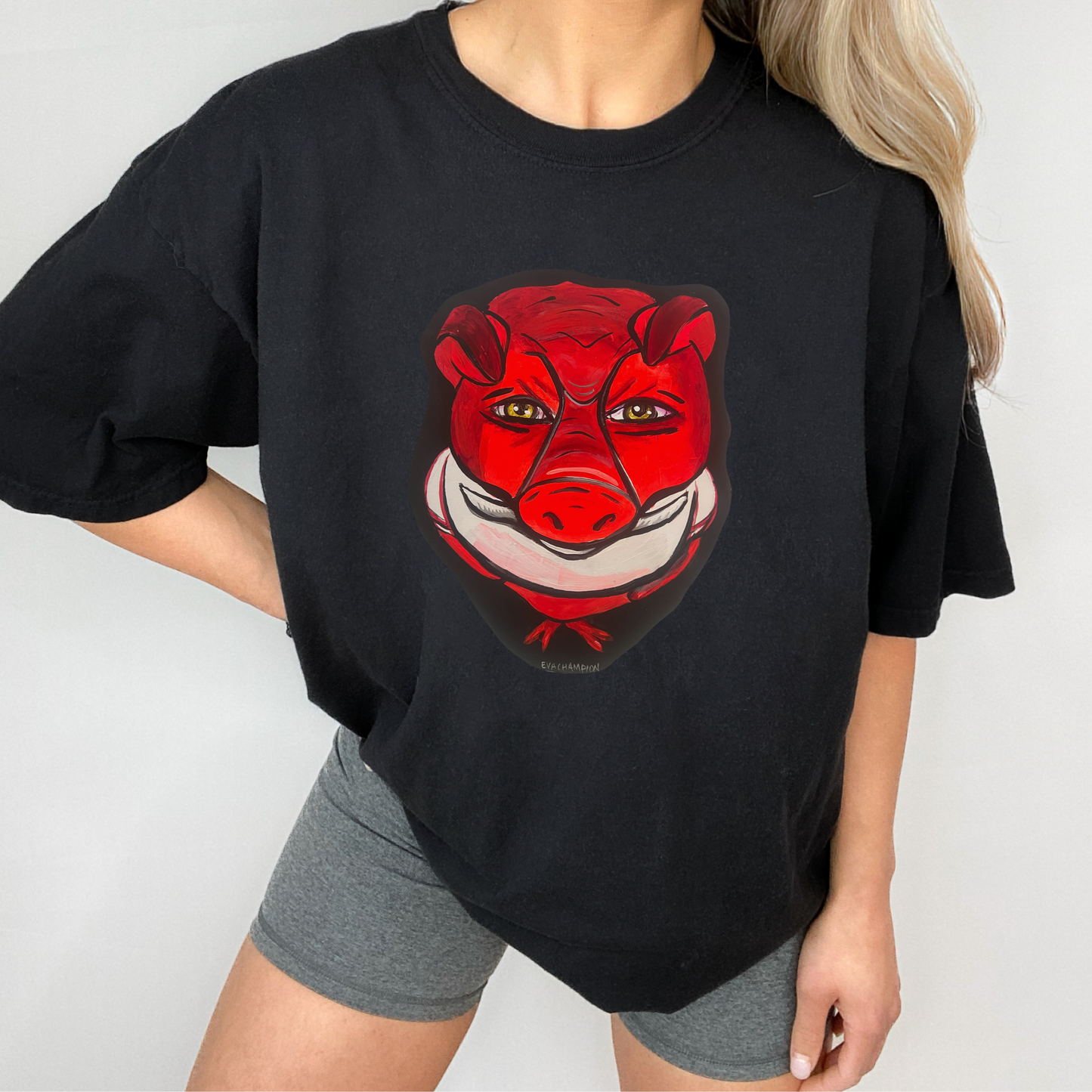 Adult Pig Comfort Colors Tee