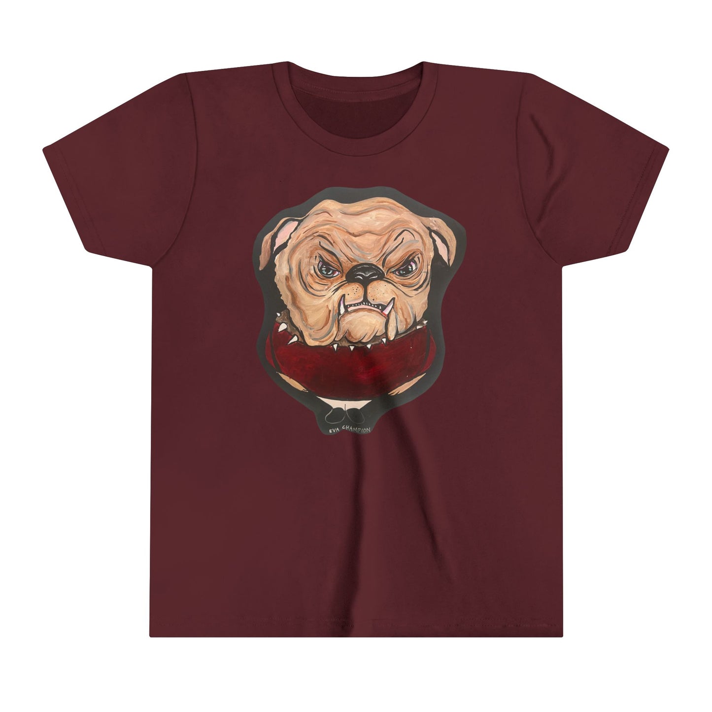 Kids Bulldog Bella Canvas Tee