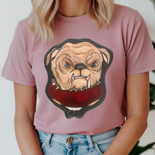 Adult Bulldog Bella Canvas Tee