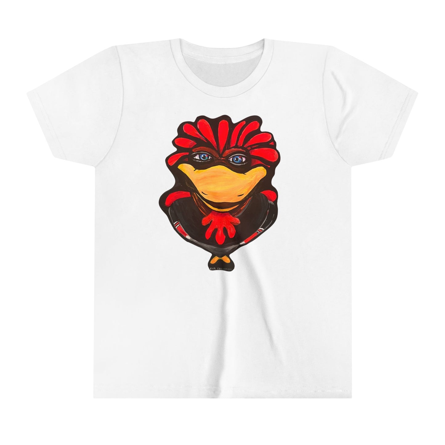 Kids Rooster Bella Canvas Tee