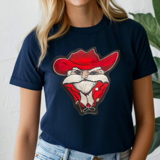 Adult Red Man Bella Canvas Tee