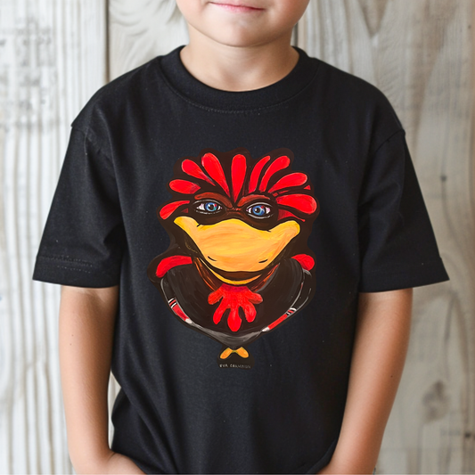 Kids Rooster Bella Canvas Tee