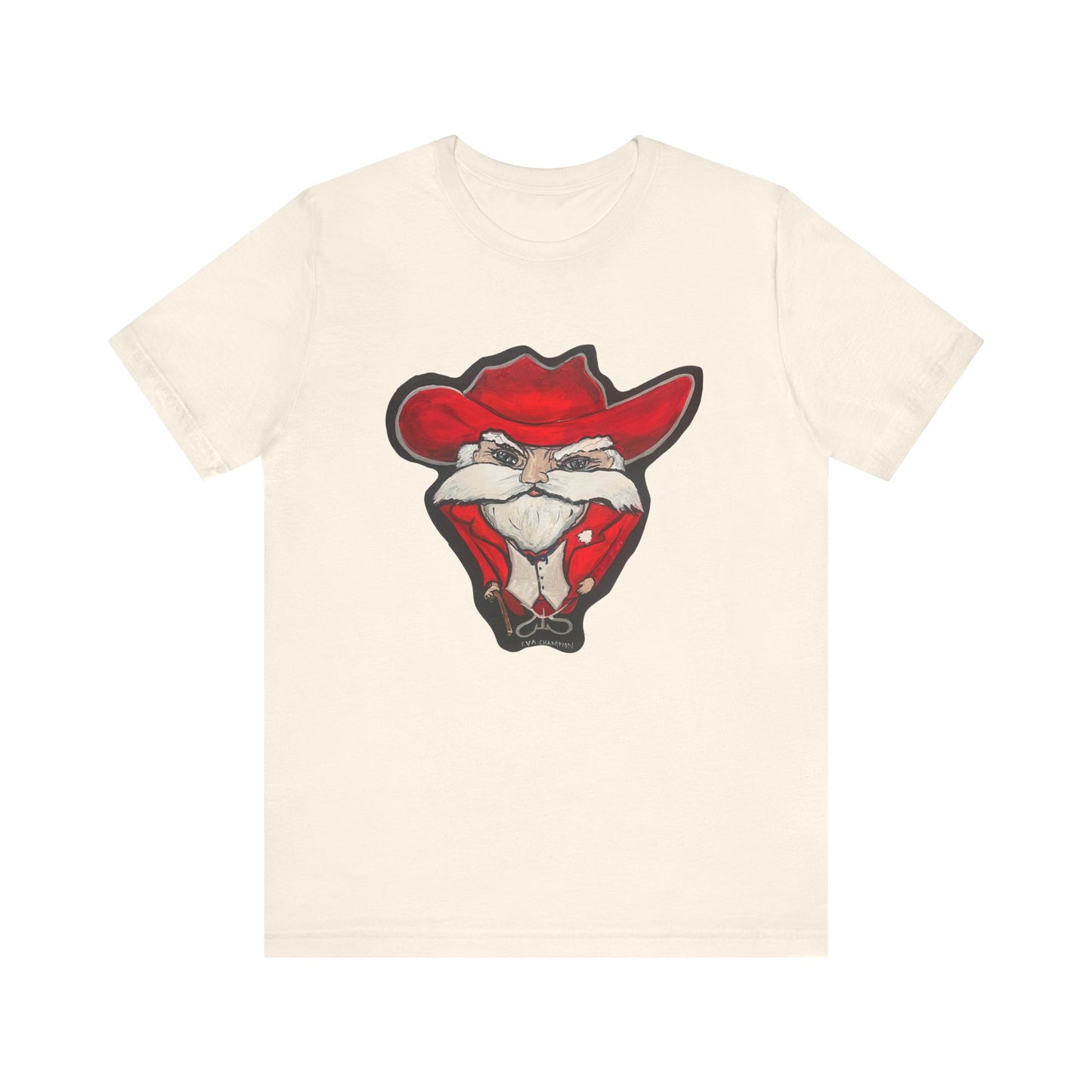 Adult Red Man Bella Canvas Tee