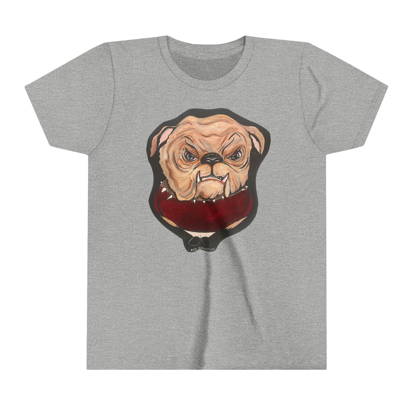 Kids Bulldog Bella Canvas Tee