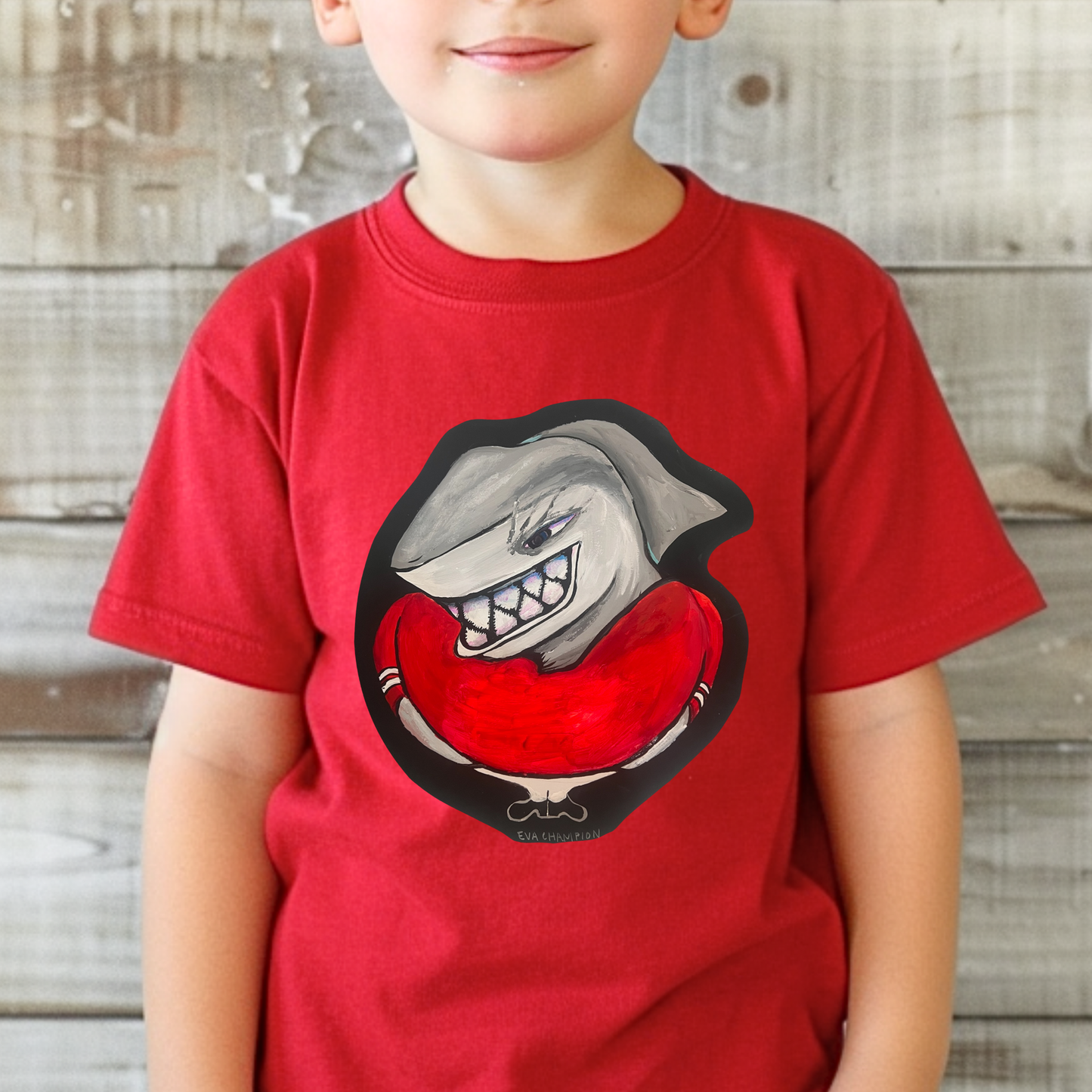 Kids Shark Bella Canvas Tee