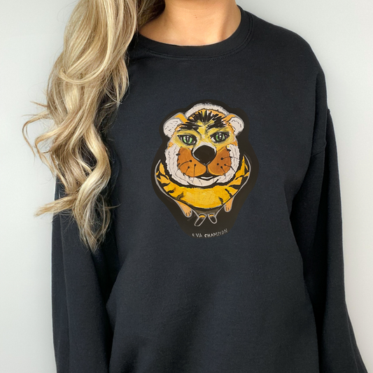 Adult Yellow Tiger Sweatshirt