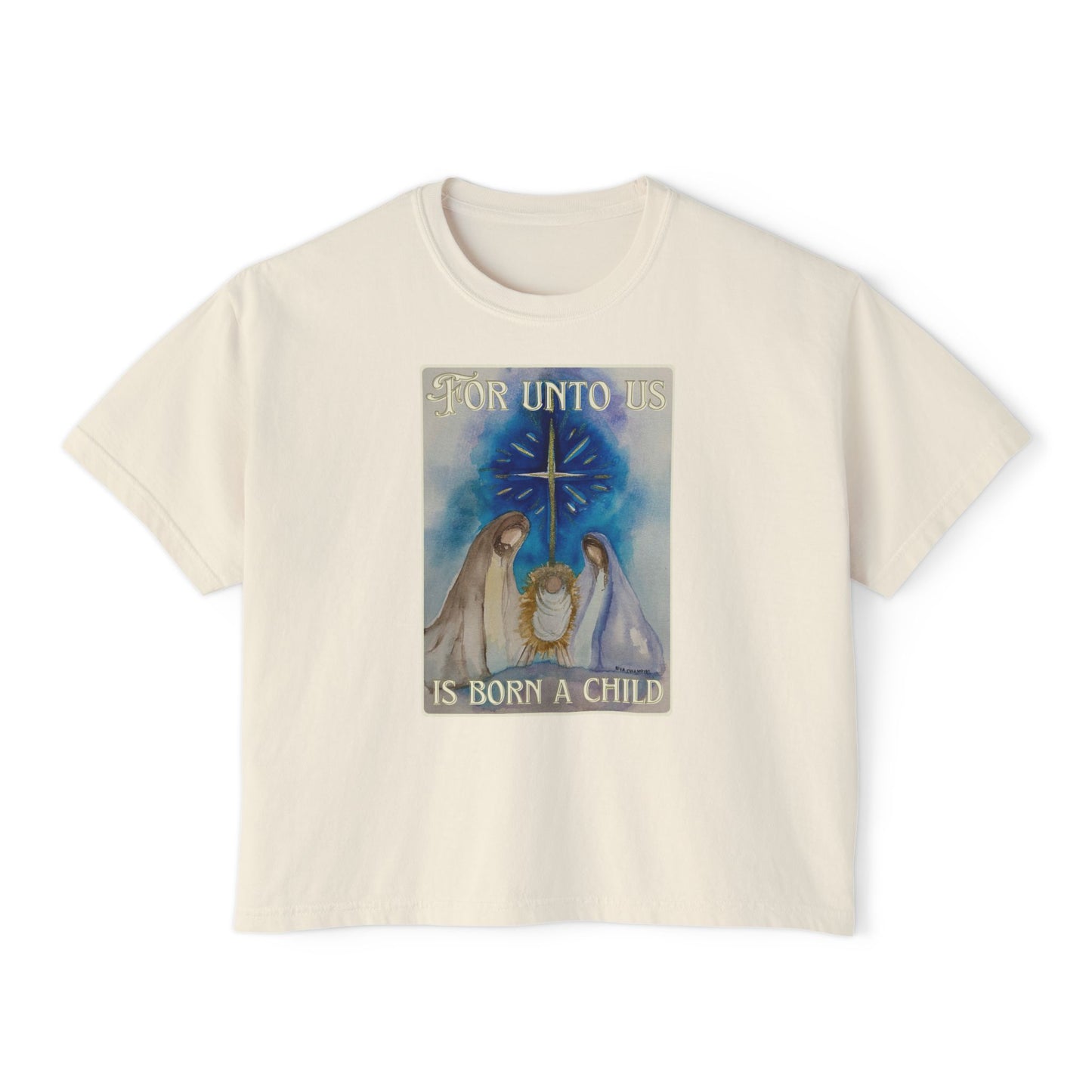 Nativity Women's Boxy Tee