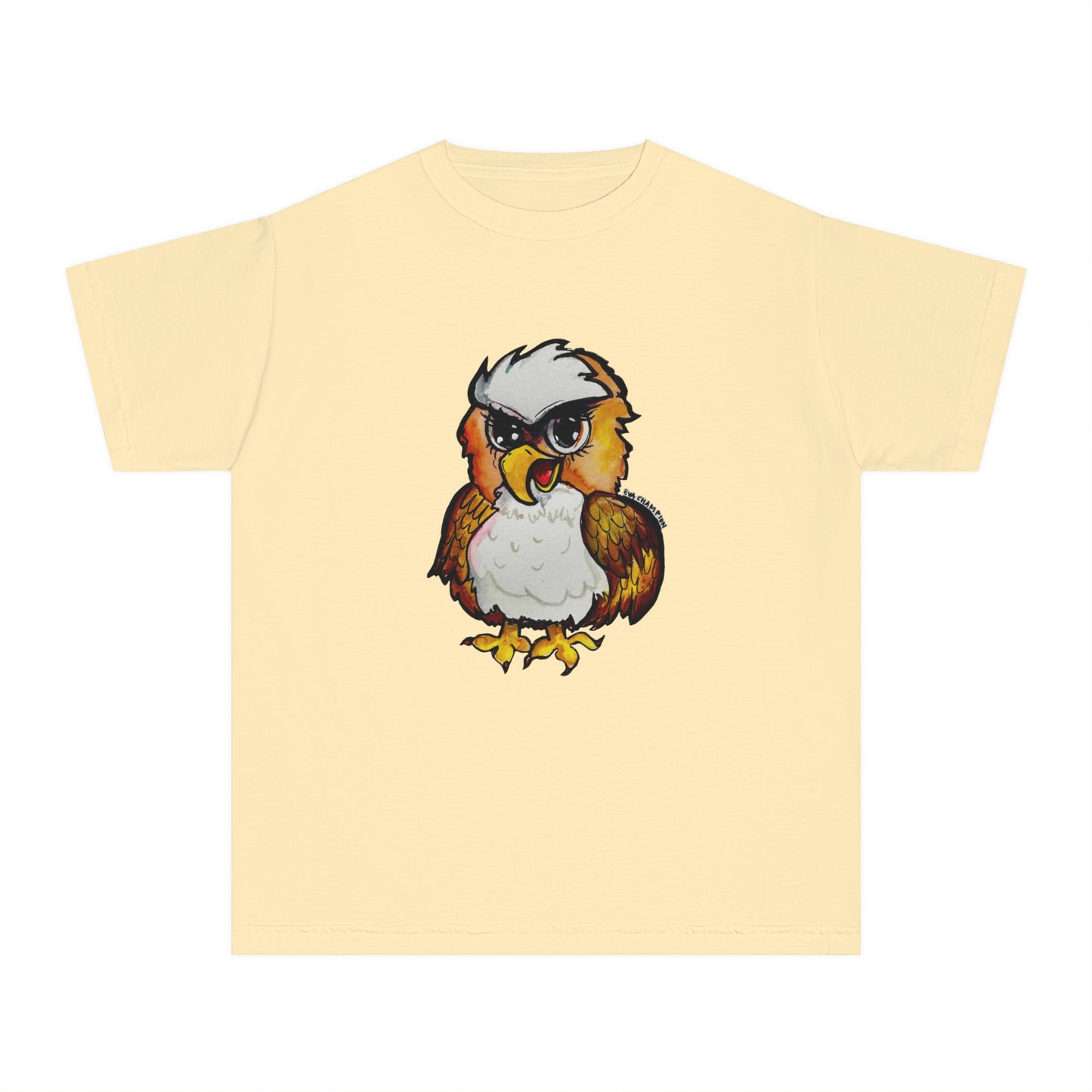 Kids Baby Eagle Comfort Colors Tee