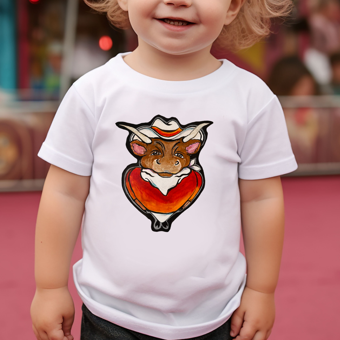 Toddler Cow Tee