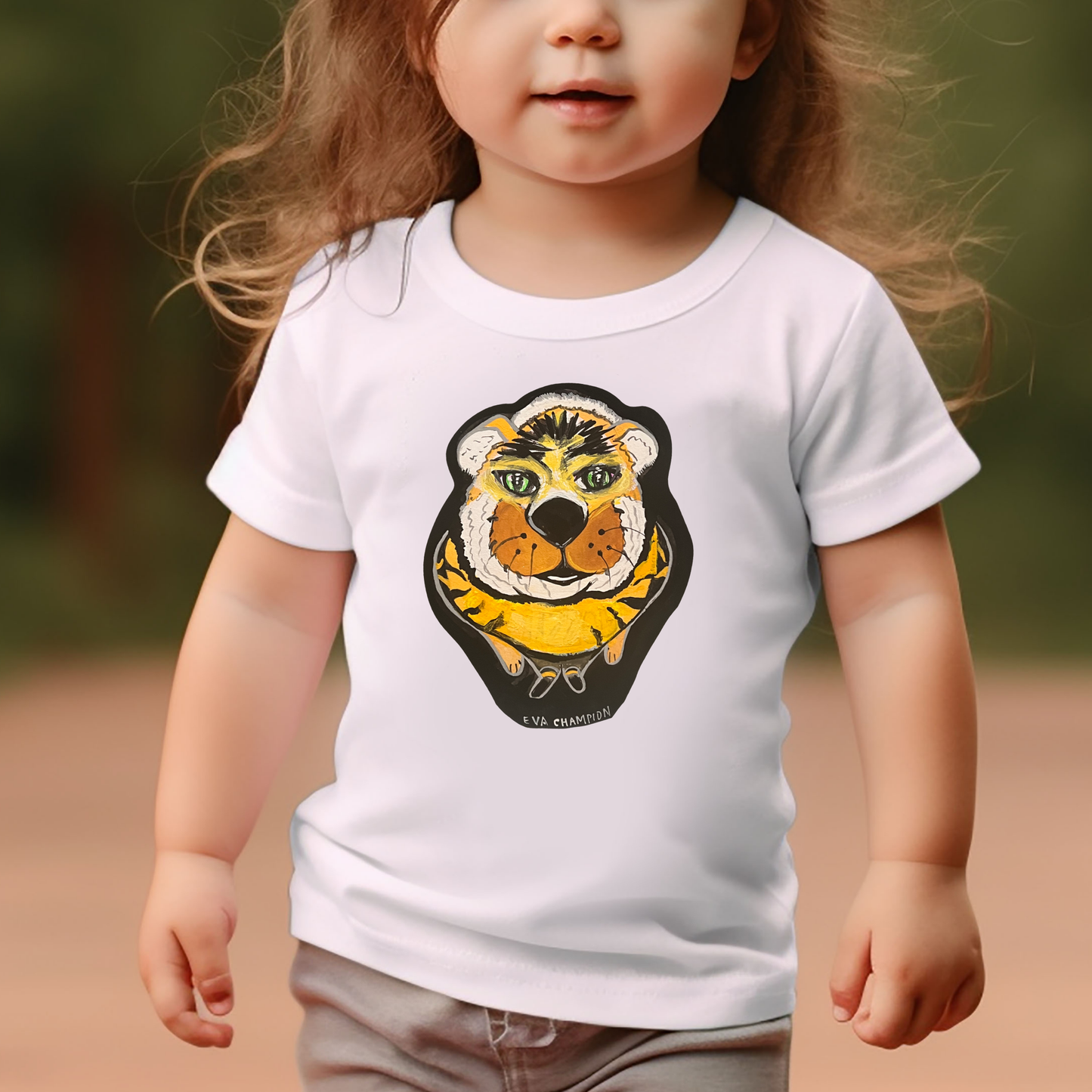 Toddler Yellow Tiger Tee