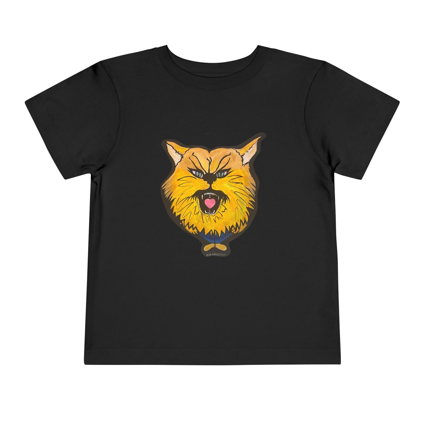 Toddler Yellow Cat Tee