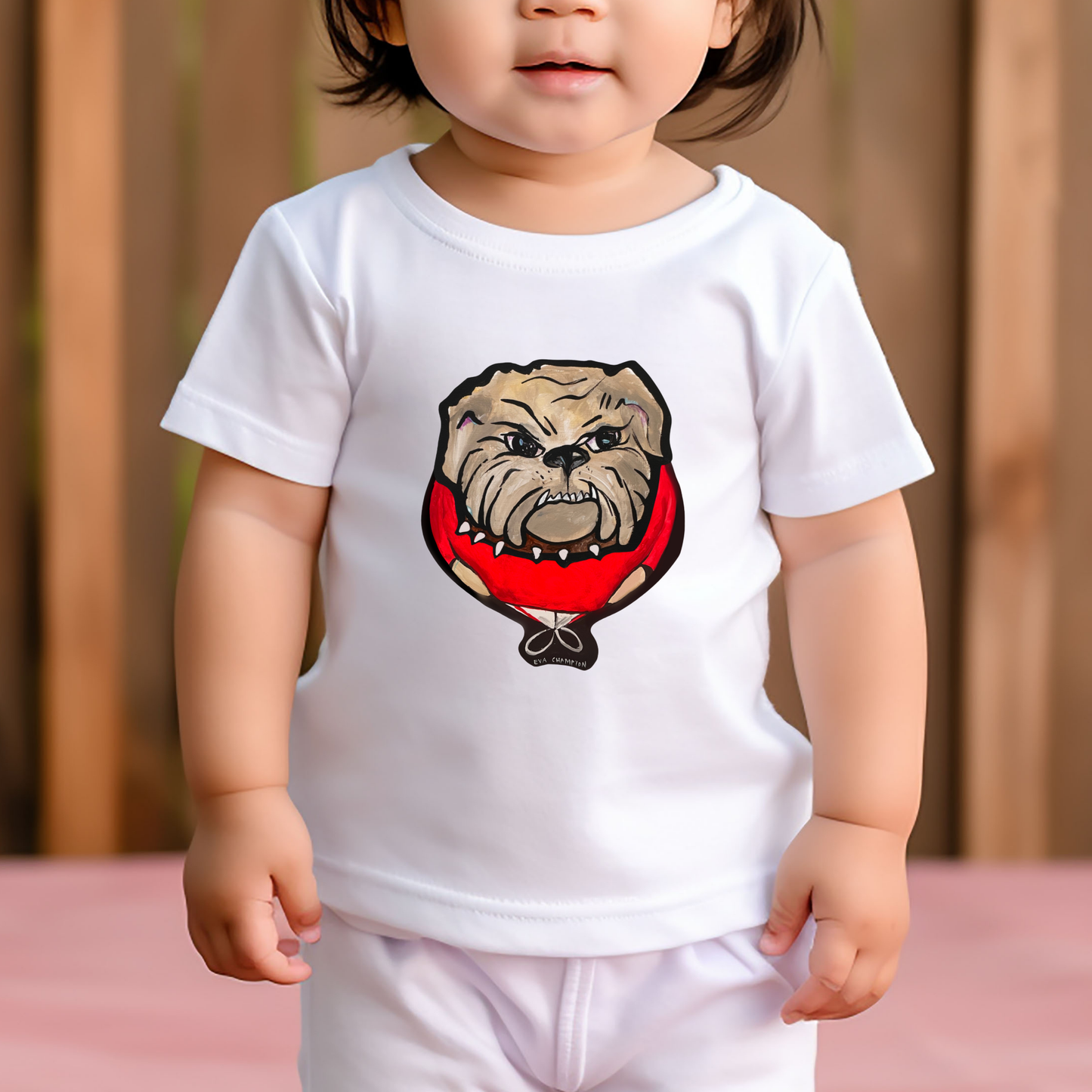 Toddler Red Dog Tee