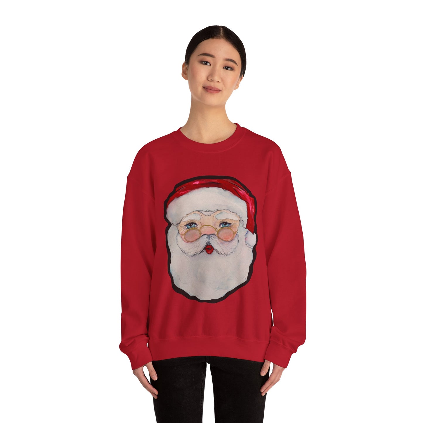 Santa Adult Crewneck Sweatshirt