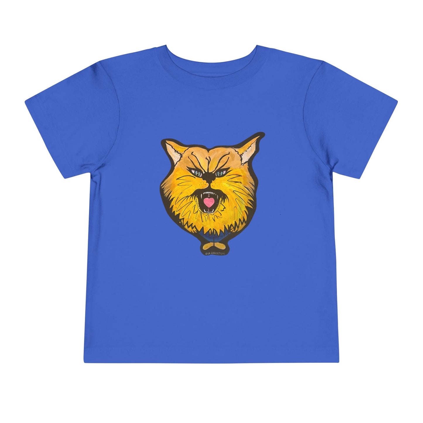 Toddler Yellow Cat Tee