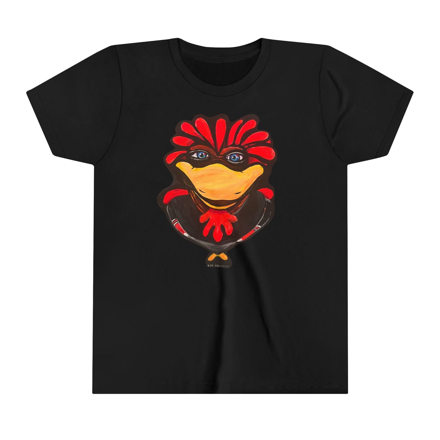 Kids Rooster Bella Canvas Tee