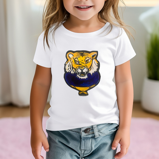 Toddler Purple Tiger Tee