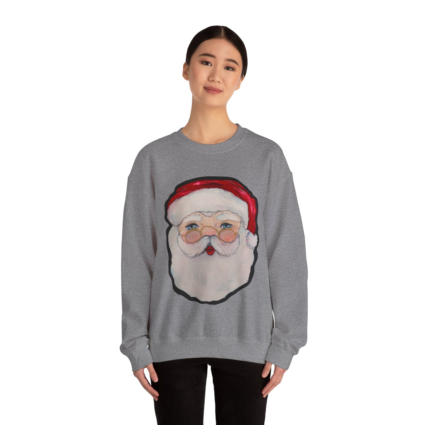 Santa Adult Crewneck Sweatshirt