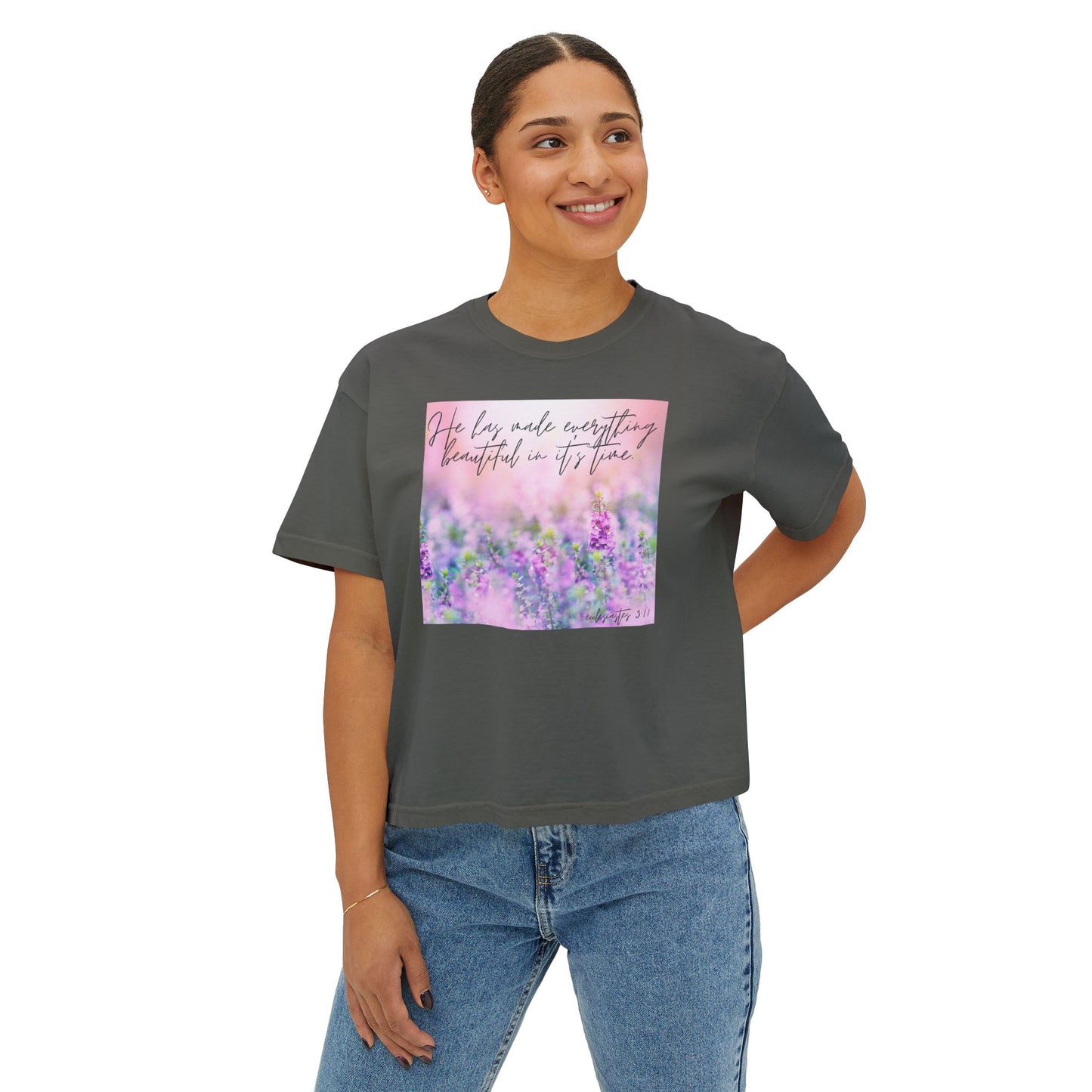 In It's Time Women's Boxy Tee