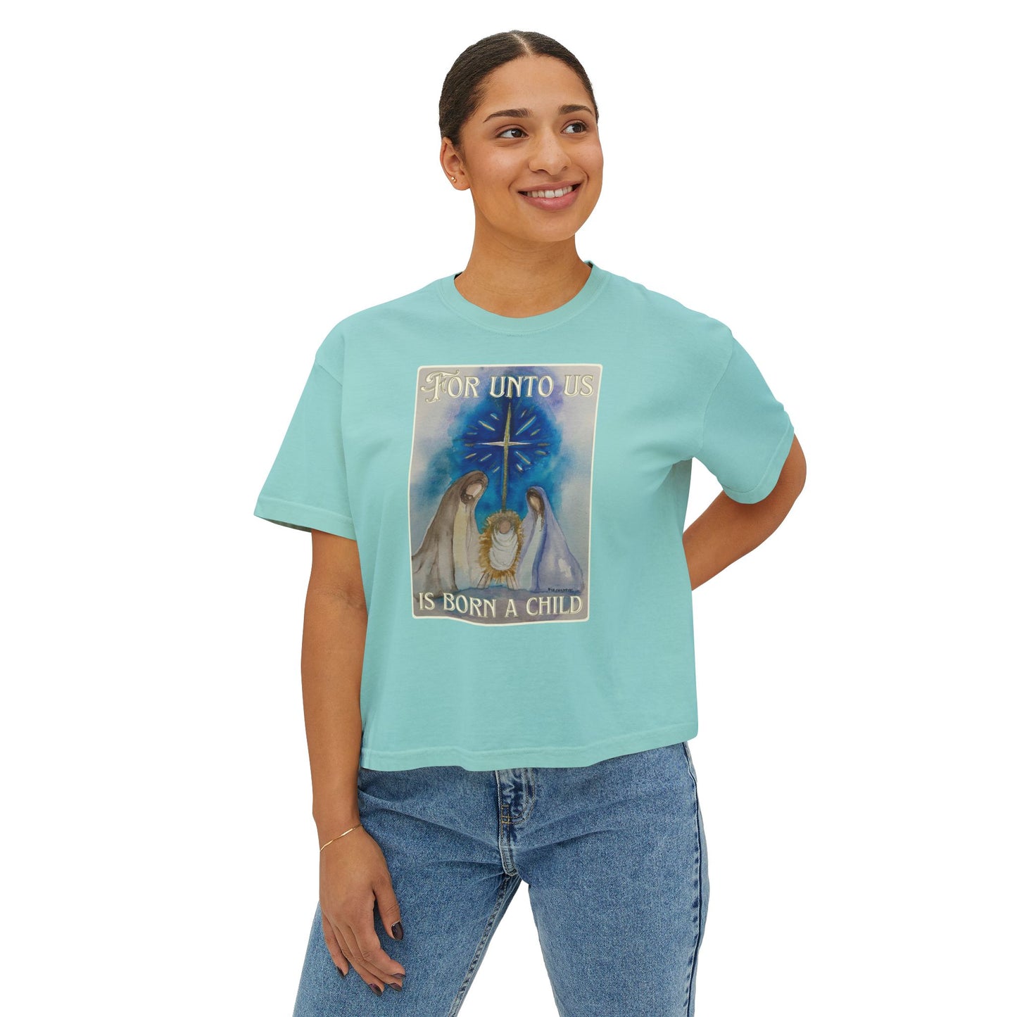 Nativity Women's Boxy Tee