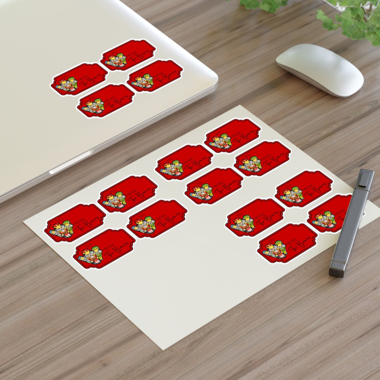 Custom Nutcracker Gift Tags