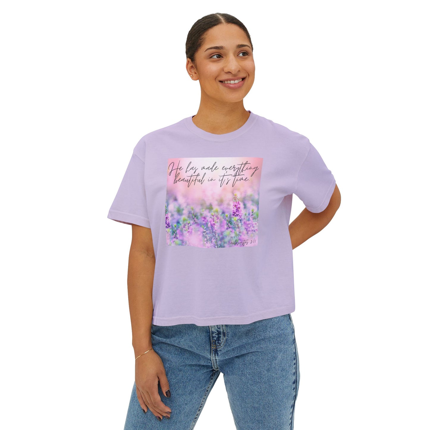 In It's Time Women's Boxy Tee